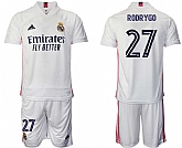 2020-21 Real Madrid 27 RODRYGO Home Soccer Jersey,baseball caps,new era cap wholesale,wholesale hats